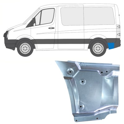 Bagskærm reparationspanel til Volkswagen Crafter 2005-2017 / Venstre 15512