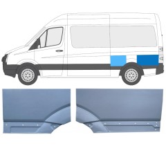 Bagskærm reparationspanel til Volkswagen Crafter 2005-2017 / Venstre / Sæt 15517