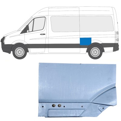 Bagskærm reparationspanel til Volkswagen Crafter 2005-2017 / Venstre 14200