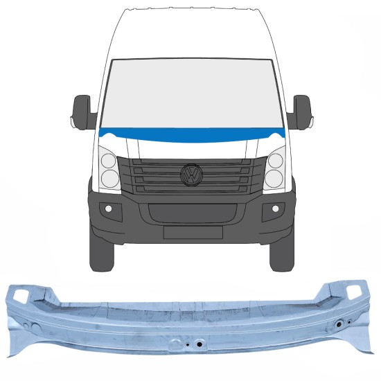 Frontruderamme til Volkswagen Crafter 2005-2017 13503