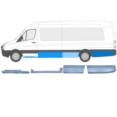 Reparationspanel sæt til Volkswagen Crafter 2005-2017 / Venstre / 14507