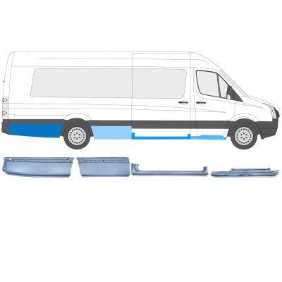 Reparationspanel sæt til Volkswagen Crafter 2005-2017 / Højre / 14506