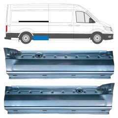 Bagskærm reparationspanel til Volkswagen Crafter 2017- / Venstre+Højre / Sæt 11600