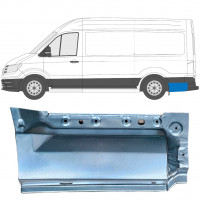 Bagskærm reparationspanel til Volkswagen Crafter / MAN THE 2017- / MWB / LWB / Venstre 11593