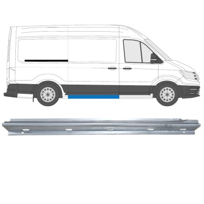 Reparationspanel til skydedør til Volkswagen Crafter 2017- / Højre 14626