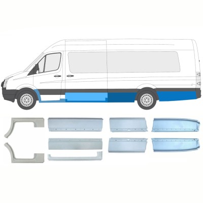 Reparationspanel sæt til Volkswagen Crafter 2005-2017 / Venstre+Højre / 15540