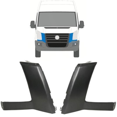 Under forlygte liste til Volkswagen Crafter 2005-2011 / Venstre+Højre / Sæt 16856