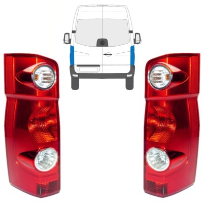 Baglygte til Volkswagen Crafter 2005-2017 / Venstre+Højre / Sæt 15574