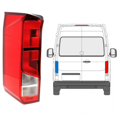 Baglygte til Volkswagen Crafter 2017- / Venstre 12921