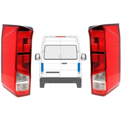 Baglygte til Volkswagen Crafter 2017- / Venstre+Højre / Sæt 12922