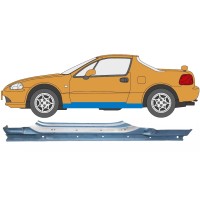 Dørpanel til Honda Civic Del Sol 1992-1998 / Venstre 6184