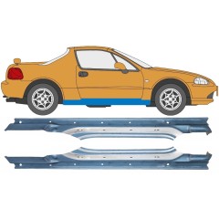 Dørpanel til Honda Civic Del Sol 1992-1998 / Venstre+Højre / Sæt 10537