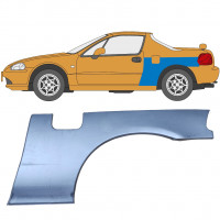 Bagskærm reparationspanel til Honda Civic CRX Del Sol 1992-1998 / Venstre 5645