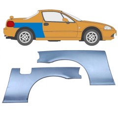 Bagskærm reparationspanel til Honda Civic Del Sol 1992-1998 / Sæt 9196