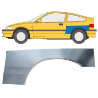 Bagskærm reparationspanel til Honda CRX 1987-1992 / Venstre 16338