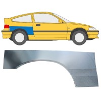 Bagskærm reparationspanel til Honda CRX 1987-1992 / Højre 16337