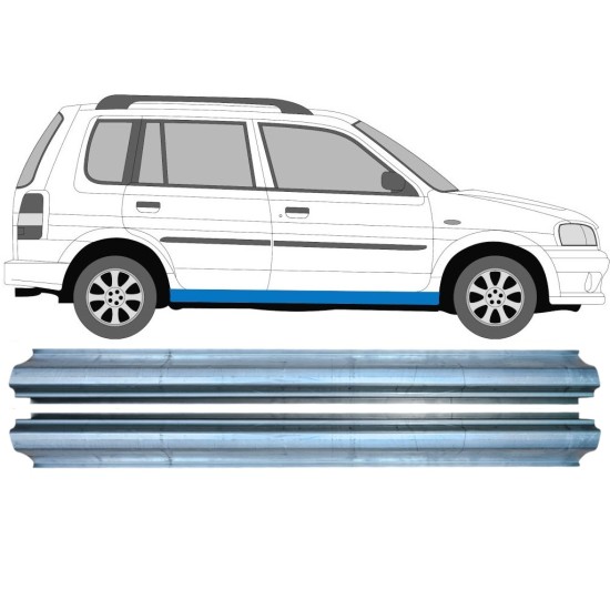 Dørpanel reparationsplade til Mazda Demio 1996-2001 / Venstre+Højre / Sæt 16288