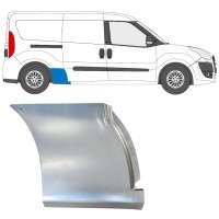 Bagskærm reparationspanel til Fiat Doblo 2010-2022 / Højre 14990