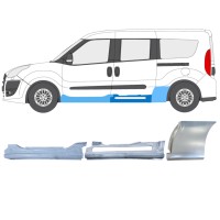 Reparationspanel sæt til Fiat Doblo 2010-2022 / Venstre / 15001