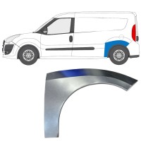 Bagskærm reparationspanel til Fiat Doblo 2010-2022 / Venstre 15037 Bagskærm reparationspanel til Fiat Doblo 2010-2022 / Venstre 15037