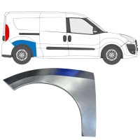 Bagskærm reparationspanel til Fiat Doblo 2010-2022 / Højre 15036