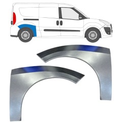 Bagskærm reparationspanel til Fiat Doblo 2010-2022 / Venstre+Højre / Sæt 15038