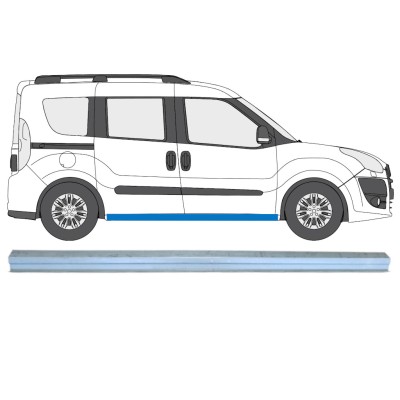 Dørpanel reparationsplade til Opel Combo D 2011-2018 / Venstre = Højre (symmetrisk) 15362