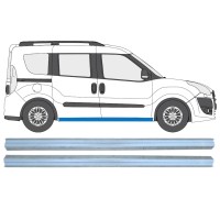 Dørpanel reparationsplade til Fiat Doblo 2010-2022 / Venstre+Højre / Sæt 15361