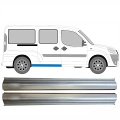 Bagerste reparationsdørpanel til Fiat Doblo 2001-2010 / Venstre+Højre / Sæt 14624