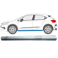 Reparationsplade til nederste del af dørpanel til Citroen DS4 2011-2015 / Venstre 15015