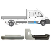 Reparationspanel sæt til Fiat Ducato 2006-2014 / Højre / Dobbeltkabine / 14800 Reparationspanel sæt til Fiat Ducato 2006-2014 / Højre / Dobbeltkabine / 14800