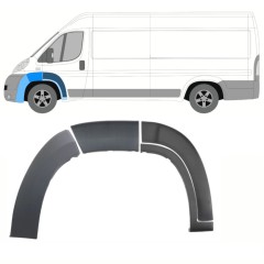 Sæt med forskærmslister til Peugeot Boxer 2006-2014 / Venstre / 14396