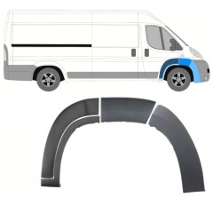 Sæt med forskærmslister til Peugeot Boxer 2006-2014 / Højre / 14394
