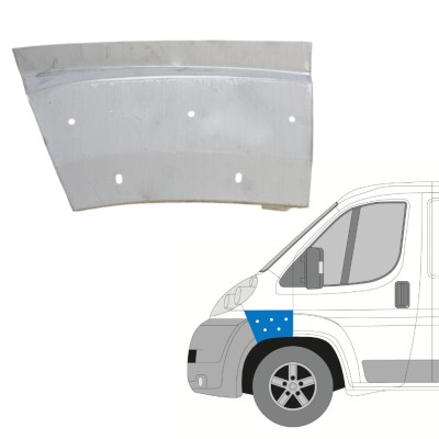 Skærmkant reparationsplade til Fiat Ducato 2006-2014 / Venstre 14705