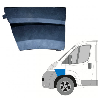Skærmkant reparationsplade til Fiat Ducato 2006-2014 / Venstre 12885