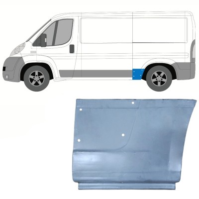 Bagskærm reparationspanel til Fiat Ducato 2006-2014 / Venstre 15112