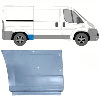 Bagskærm reparationspanel til Fiat Ducato 2006-2014 / Højre 15111