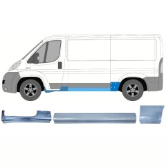 Reparationspanel sæt til Fiat Ducato 2006-2025 / Venstre / 12419