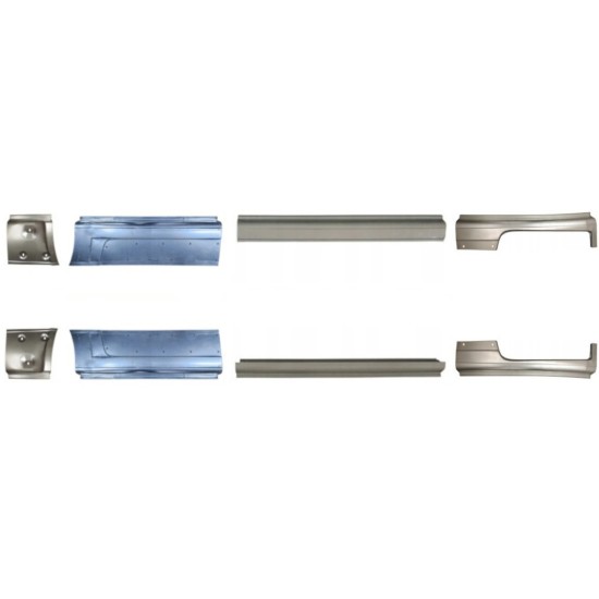 Dørpanel reparationsplade til Peugeot Boxer 2006-2026 / Venstre+Højre / Sæt 14160