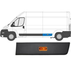 Sidebeklædning til venstre stolpe med lampe til Fiat Ducato 2006-2018 / Venstre / Sæt 10679
