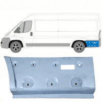 Bagskærm reparationspanel til Fiat Ducato 2006-  / LWB / Venstre 11666