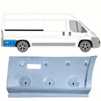 Bagskærm reparationspanel til Fiat Ducato 2006-  / LWB / Højre 11658