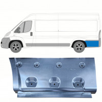 Bagskærm reparationspanel til Fiat Ducato 2006- / LWB / Venstre 8655