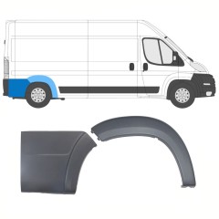 Sæt af hjulkasselister bag til Citroen Jumper 2006-2018 / Højre / 14409