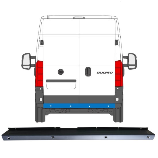 Bagkofanger med PDC til Fiat Ducato 2006-2018 16925
