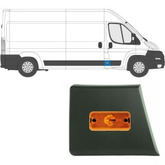 Sidebeklædning af forreste stolpe med lampe til Peugeot Boxer 2006-2018 / Højre / Sæt 14137