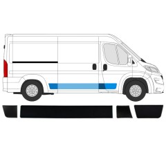 Sæt af sidelister til Citroen Jumper 2018- / Højre 15420
