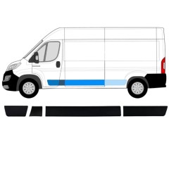 Sæt af sidelister til Fiat Ducato 2018- / Venstre / 8485