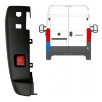 Bageste stødfangerhjørne 180 grader til Fiat Ducato 2018- / Højre 16025