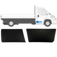 Sæt af sidelister til enkeltkabine til Fiat Ducato 2018- / Højre / Enkelt kabine / 14808